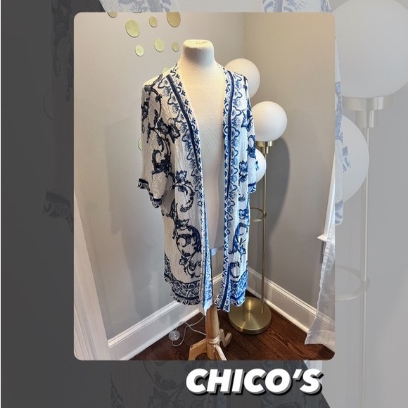 Chico's Sweaters - Chico’s Lightweight Cardigan